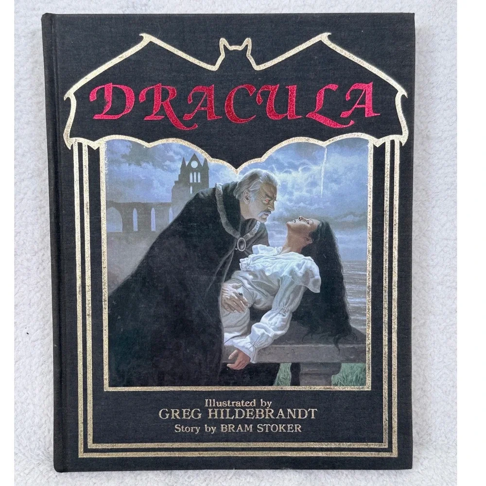 Dracula Illustrated by Greg Hildebrandt 1985 HC 1st Edition Bram Stoker